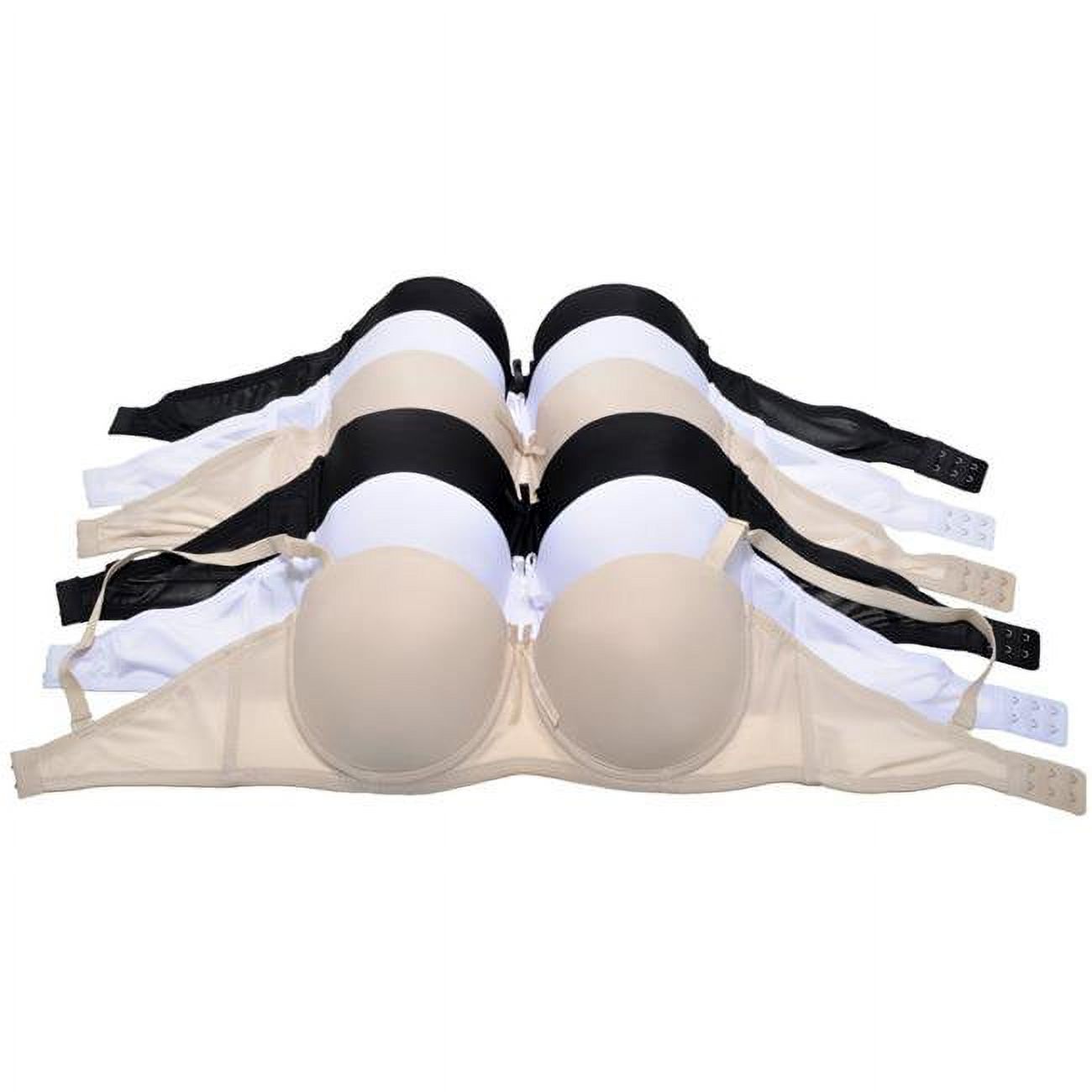 Angelina 2337111 Wired Lightly Padded Convertible Bras, Size C - Case ...