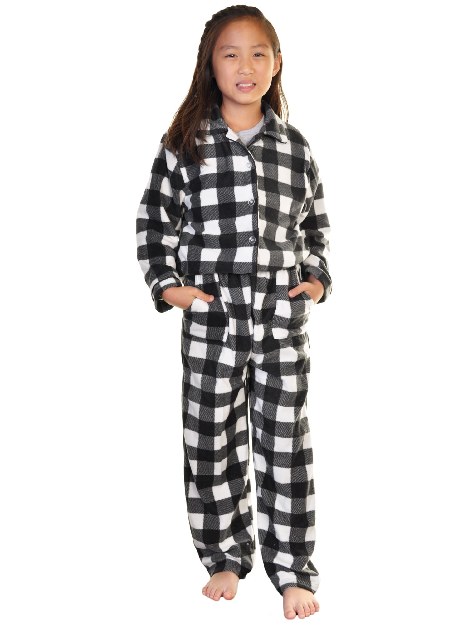 Angelina Christmas Cozy Fleece Pajama in Matching Family Set 