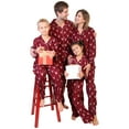 thumbnail image 1 of Angelina Christmas Matching Women's Men's Kids' Family Flannel Notch Collar Pajama Set (SOLD SEPARATELY), 1 of 6