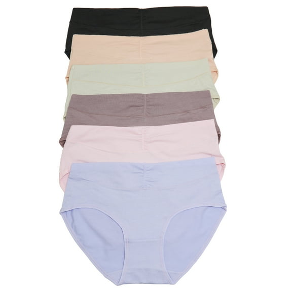 Angelina Classic Mid-Rise Briefs (6-Pack)