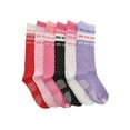 thumbnail image 1 of Angelina Cotton Girls' Knee-High Socks (6 Pairs), 1 of 5