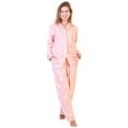 thumbnail image 1 of Angelina Cozy Fleece Notch Collar Pajama Set with Pockets (1-Pack), 1 of 3