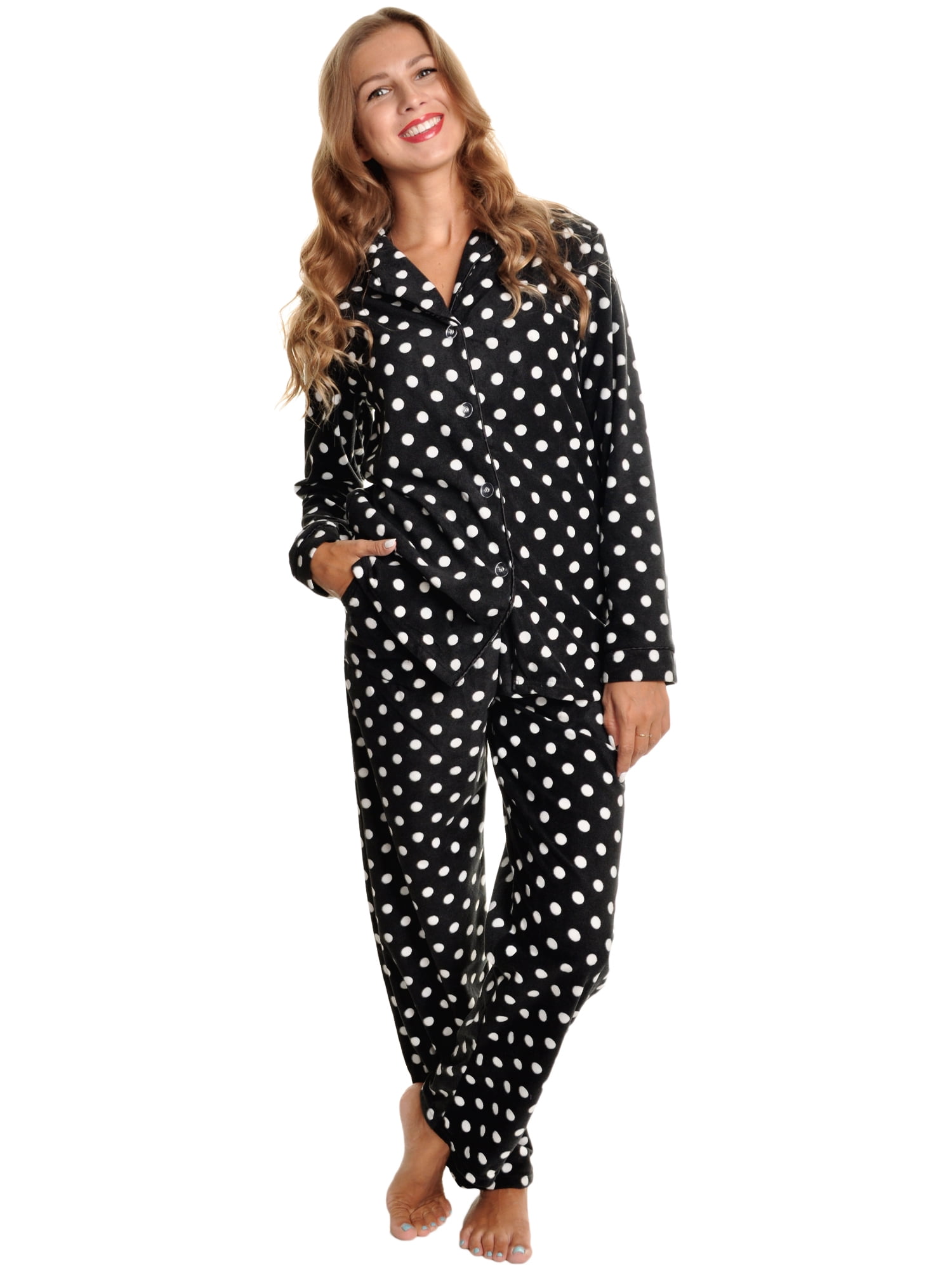 Angelina cozy fleece pajama set sale