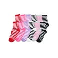 thumbnail image 1 of Angelina Cozy Fuzzy Socks with Silicone Gripper Dots (12-Pairs), 1 of 3