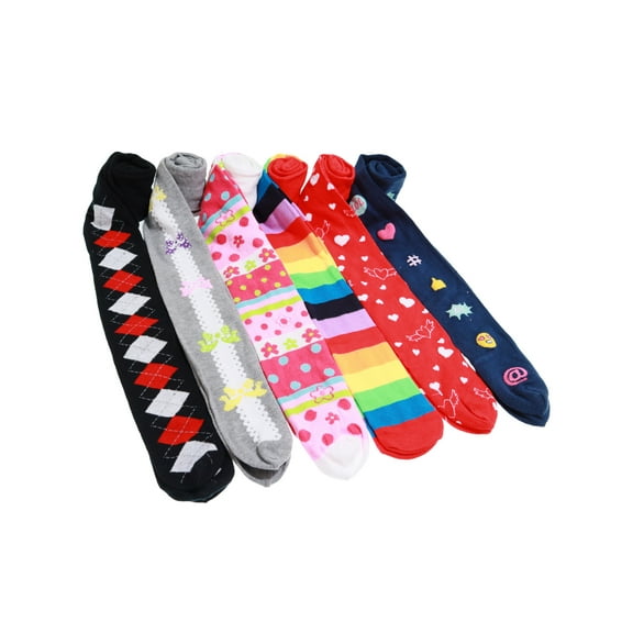 Angelina Girls Fancy Designed Tights (6-Pairs)