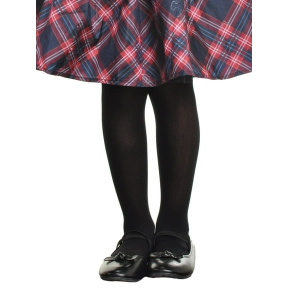 Angelina Girls Opaque Footed Ballet Tights (6-Pack)