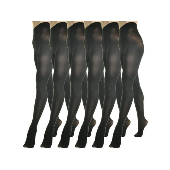 Angelina Girls Professional-Grade Footed Ballet Tights (1-6 Pack)
