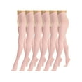 thumbnail image 1 of Angelina Girls Professional-Grade Footed Ballet Tights (1-6 Pack), 1 of 4