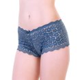 thumbnail image 1 of Angelina Lace Cheeky Boxer Panties (6-Pack), 1 of 6