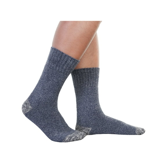 Angelina Men's Marled Crew Socks (6-Pairs)