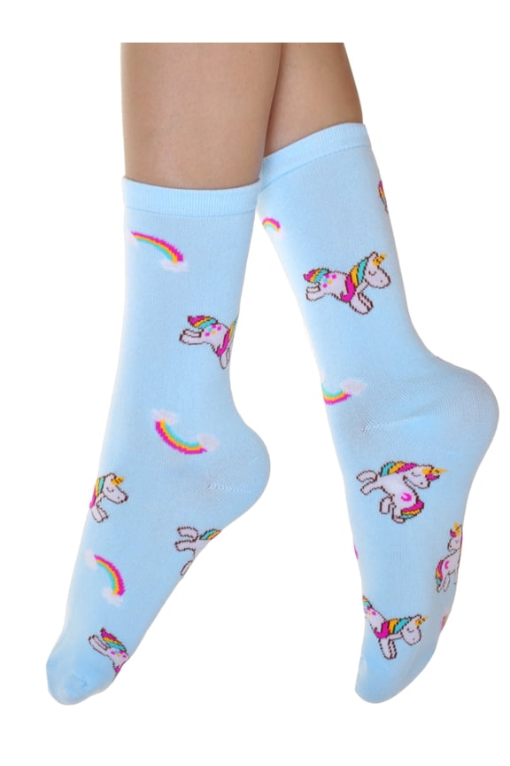 Novelty Foodie Crew Socks (1-6 Pairs)