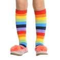 thumbnail image 1 of Angelina Rainbow Striped Knee-High Socks (1 or 6 Pack), 1 of 2