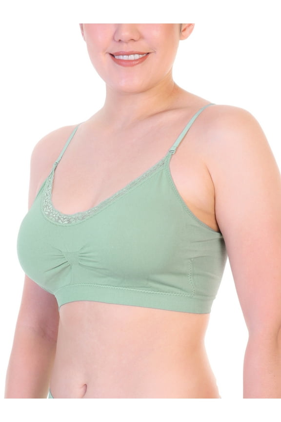 Seamless Bralette with Convertible Straps (6-Pack)