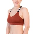 thumbnail image 1 of Angelina Seamless Bralette with Star Pattern Elastic Straps (6-Pack), 1 of 6