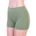 thumbnail image 1 of Angelina Seamless Microfiber Boyshort Panties (6 or 12 Pack), 1 of 6