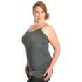 thumbnail image 1 of Angelina Seamless Tank Top with Adjustable Spaghetti Straps (1 or 6 Pack), 1 of 3