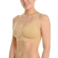 thumbnail image 1 of Angelina Seamless U-Back Bralette with Adjustable Straps (6-Pack), 1 of 5