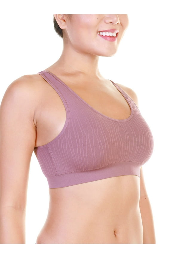 Seamless Wire-Free U-Back Microfiber Bralettes (6-Pack)