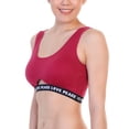 thumbnail image 1 of Angelina Seamless Wire-free Bralette with Keyhole Design (6-Pack), 1 of 5