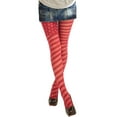 thumbnail image 1 of Angelina Sheer Pantyhose with USA American Flag Pattern Design (1-Pack), 1 of 2