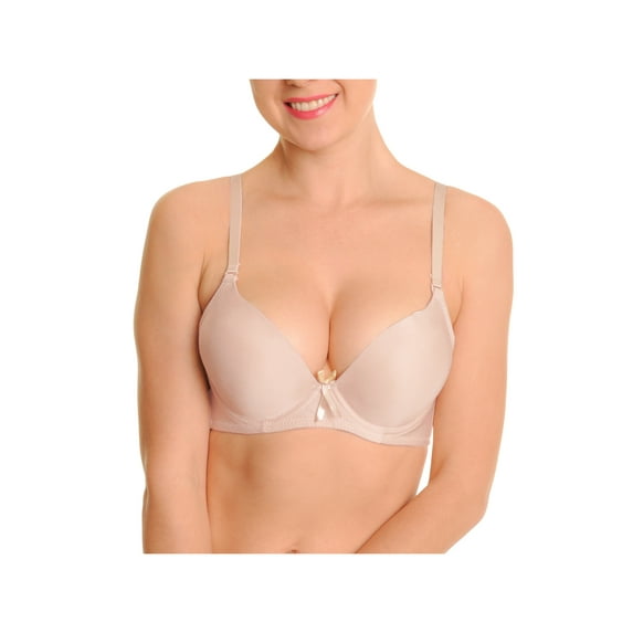 Angelina Ultimate Push-Up Padded Bras with Convertible Straps (6-Pack)