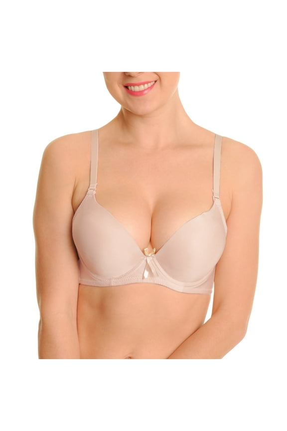 Ultimate Push-Up Padded Bras with Convertible Straps (6-Pack)