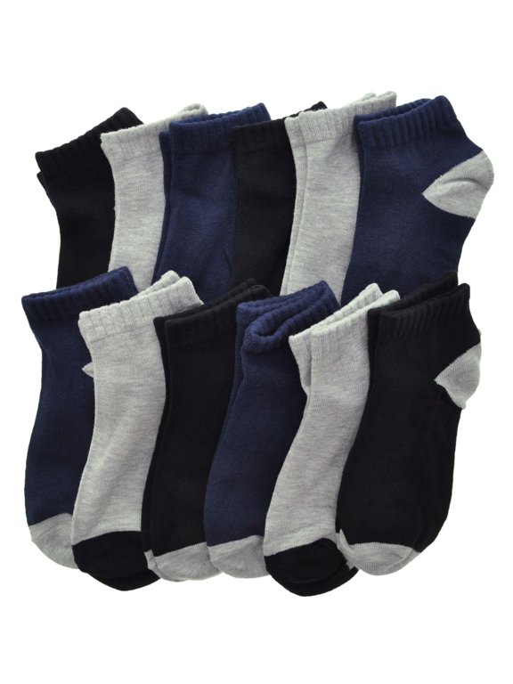 Unisex Low Cut Trainer Socks (12-Pairs)