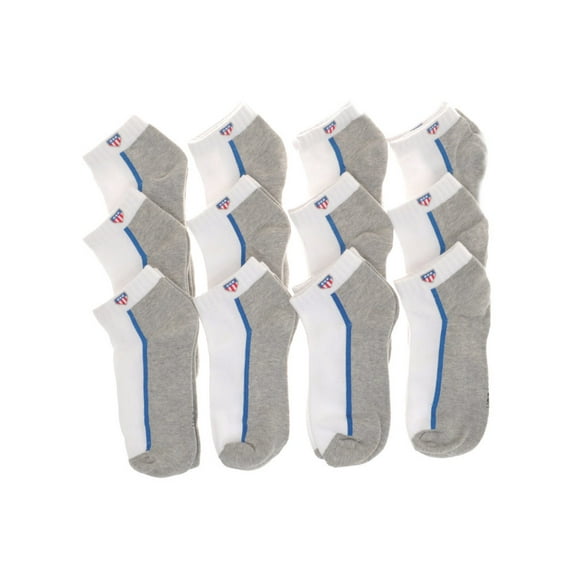 Angelina Unisex Low Cut Trainer Socks (12-Pairs)