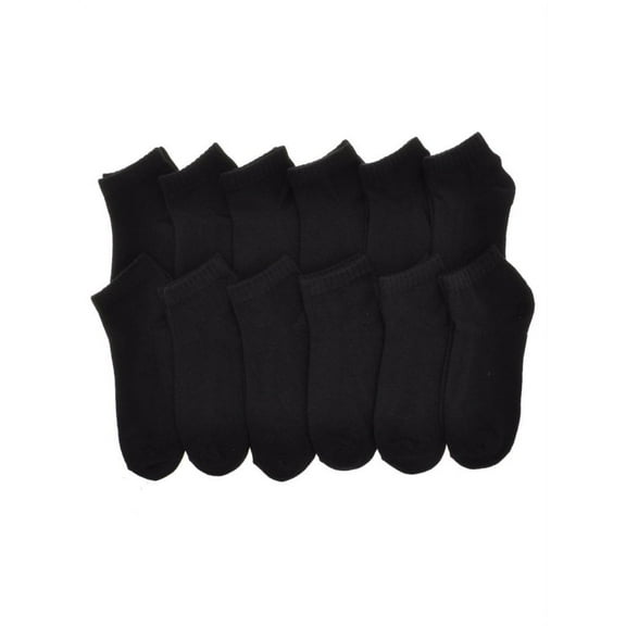 Angelina Unisex Low Cut Trainer Socks (12-Pairs)