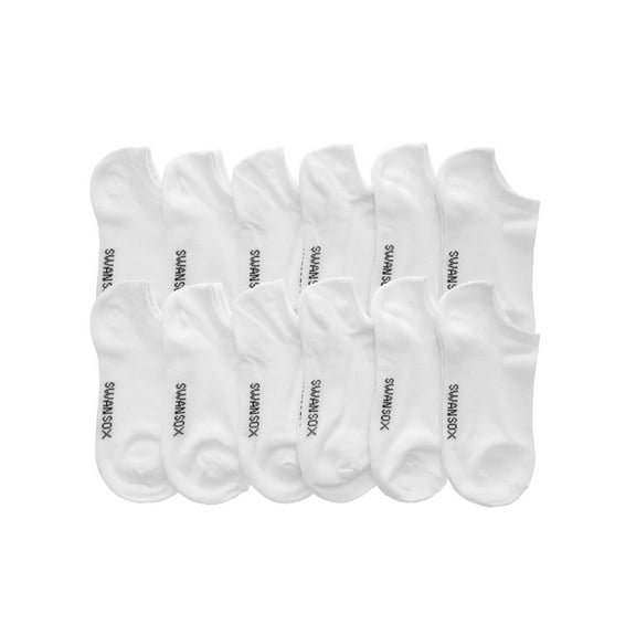 Angelina Unisex No-Show Sport Sock (12-Pairs)