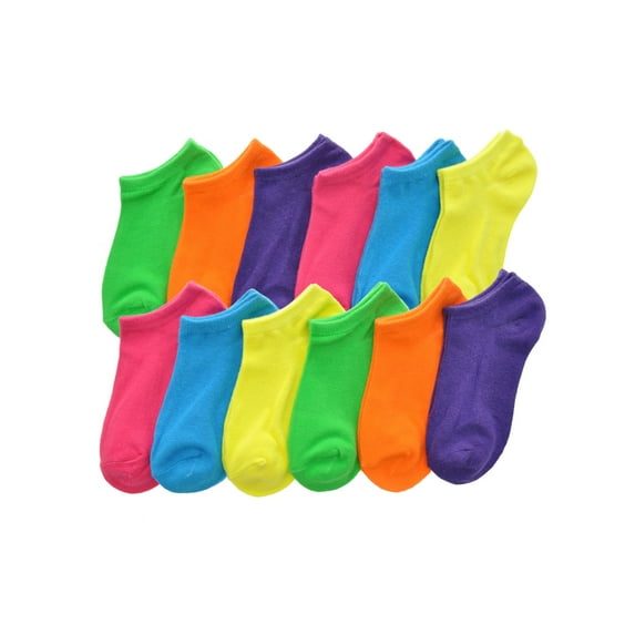 Angelina Unisex No-Show Sport Sock (12-Pairs)
