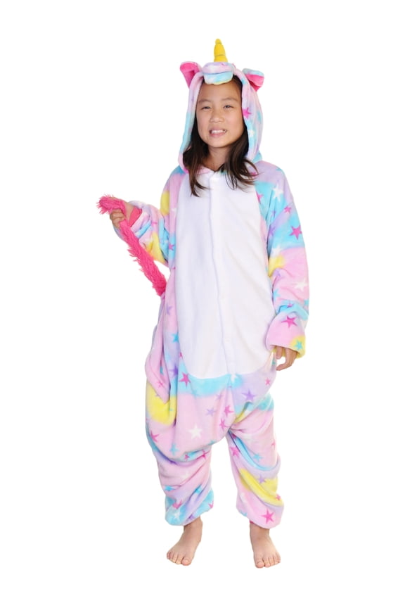 Unisex Plush Unicorn One-Piece Novelty Sleep/Lounge Wear