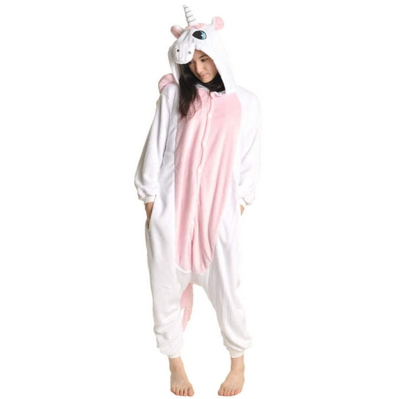 Angelina Unisex Plush Unicorn One-Piece Novelty Sleep/Lounge Wear