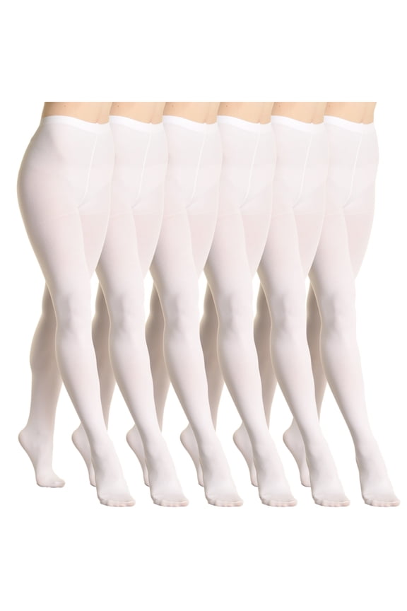 Winter Brushed Interior Thermal Tights (6 Pack)