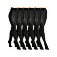 thumbnail image 1 of Angelina Winter Brushed Interior Thermal Tights (6 Pack), 1 of 6