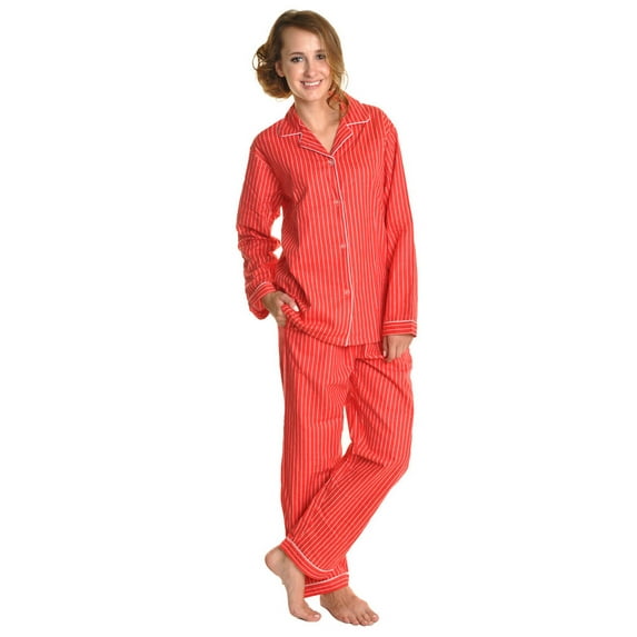 Angelina Women's Cotton Flannel Pajama Set (1-Pack)