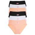 thumbnail image 1 of Angelina Women's Cotton Hiphugger with Love Yourself Detail (6-Pack), 1 of 6