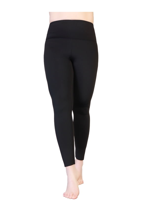 Women's High Waisted Thermal Fleece Lined Leggings (1-Pack)