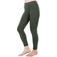 thumbnail image 1 of Angelina Women's Microfiber High Waist Full Coverage Cropped Legging (4-Pack), 1 of 5