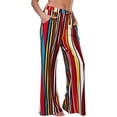 thumbnail image 1 of Angelina Women's Wide Leg Mid-Rise Palazzo Pants with Pockets, 1-Pack (L-XL), 1 of 3