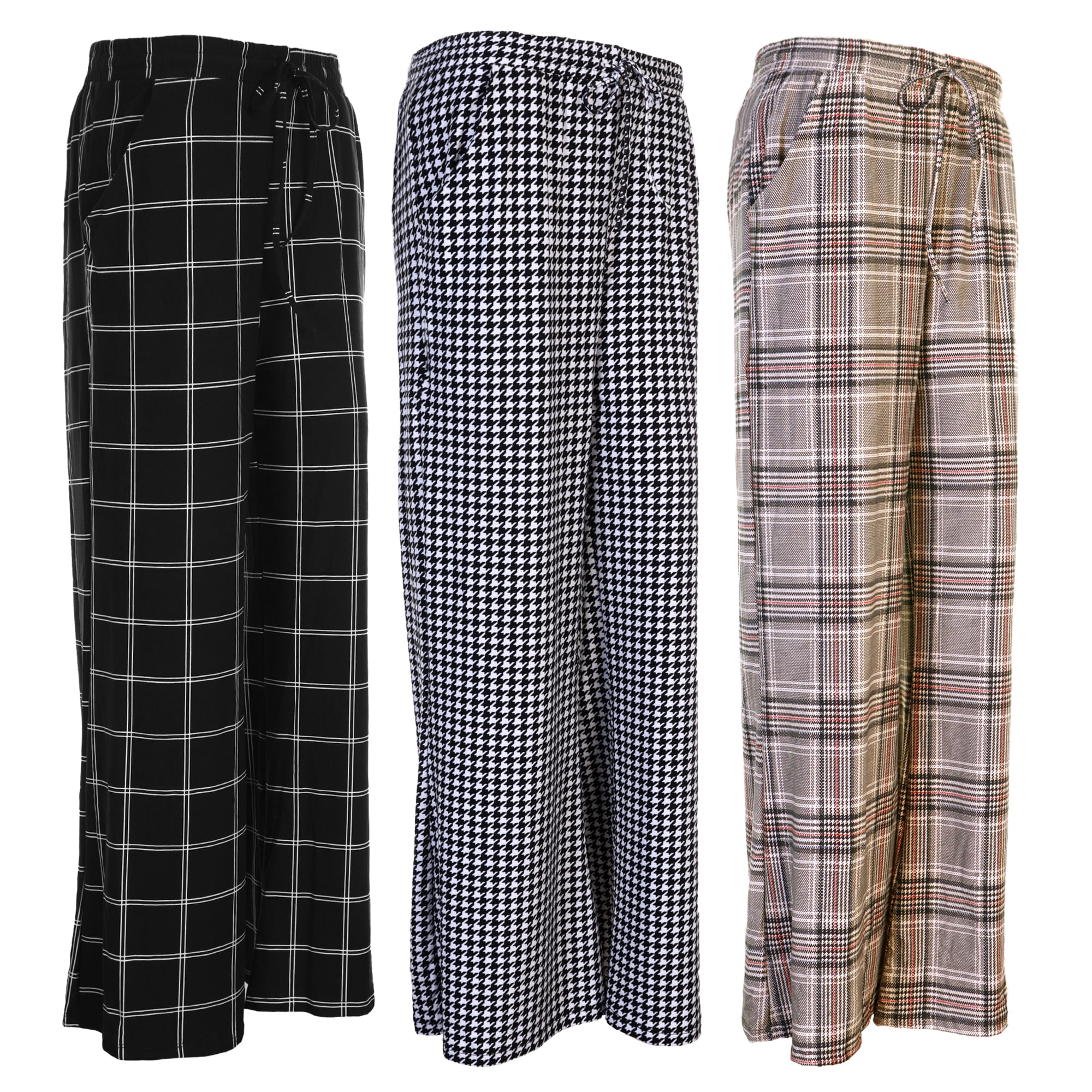 Womens Wide Leg Palazzo Bolero Pants XL, 2X, 3X