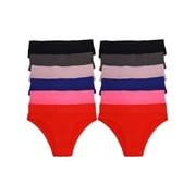 Angelina Seamless High-Cut Bikini 12-Pack