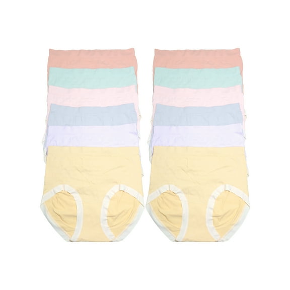 Angelina Seamless High Waist Microfiber Briefs (12-Pack)