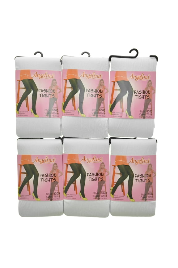 Women's Semi-Opaque Tights (6-Pack)
