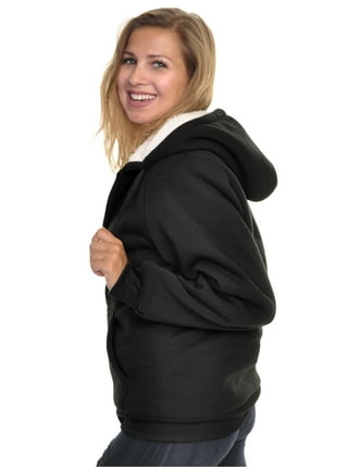 Sheepskin lined hoodie new arrivals