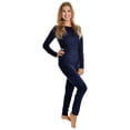 thumbnail image 1 of Angelina Womens Velvet Long Sleeve Thermal Set (1-Pack), 1 of 3