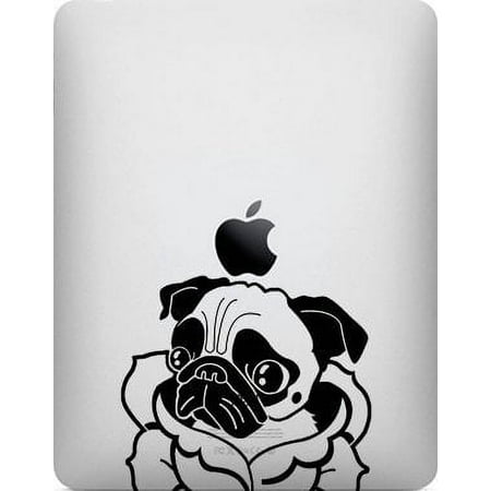 Angelina the Pug Traditional Tattoo Art Decal for Ipad All Models