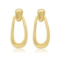 thumbnail image 1 of Classic Door Knocker Drop Hoop Earrings - Gold Tone Statement Earrings for Women Jewelry Women Gold, 1 of 7
