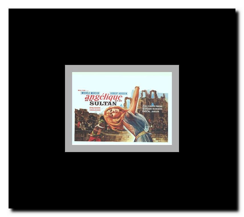 Angelique And The Sultan Framed Movie Poster