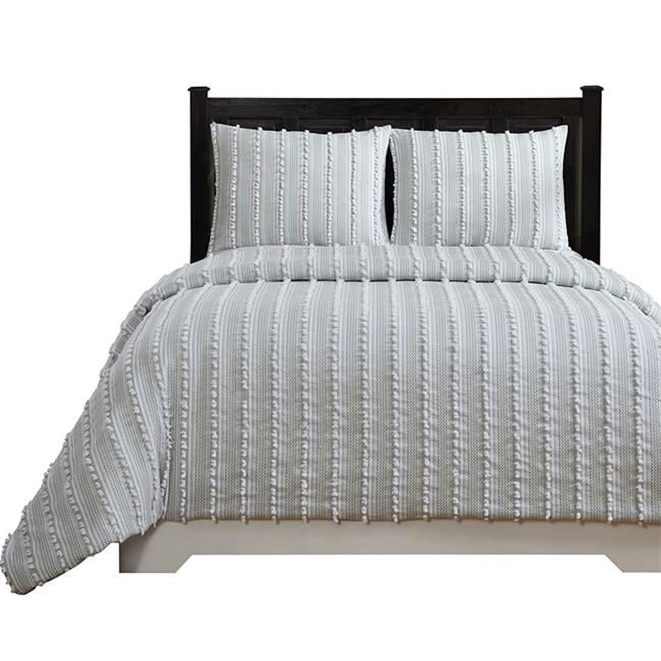 Teal Checkered Double Bed Comforter main image 0
